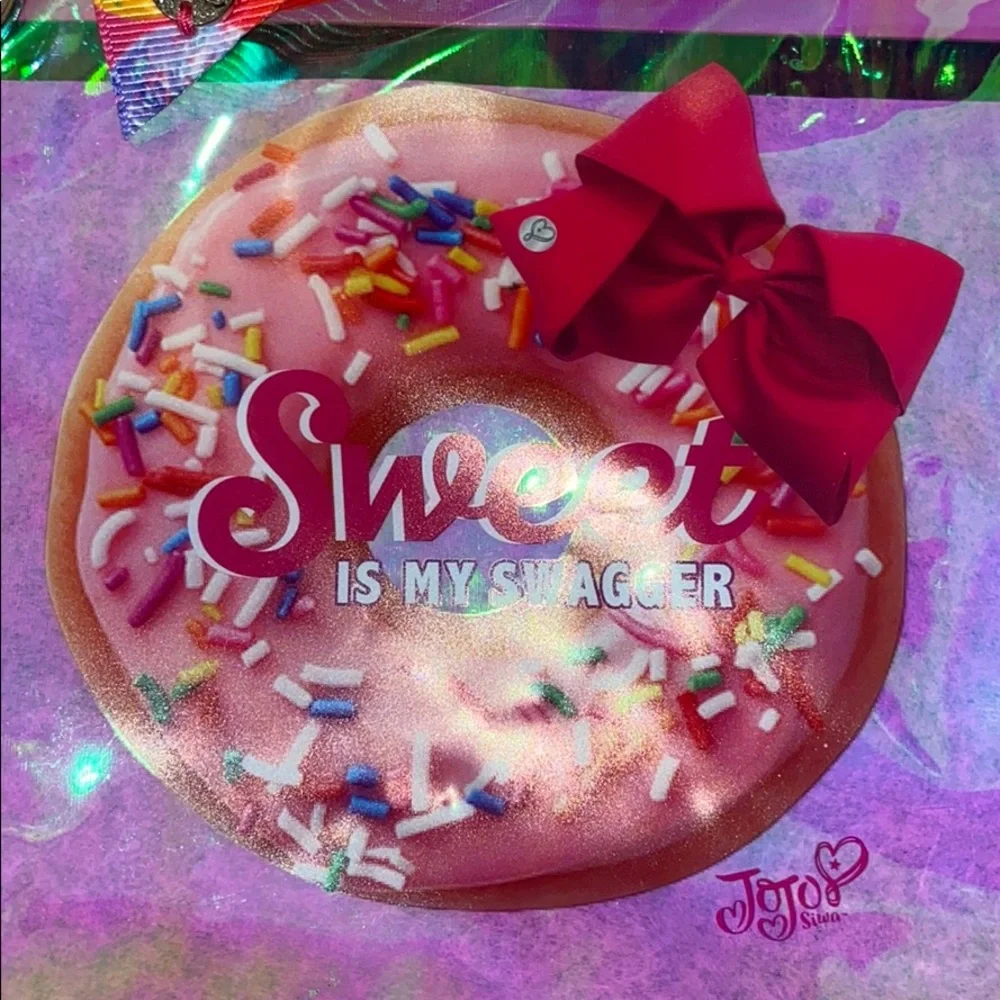 Jojo Donut 🍩 Bow & Pouch Set